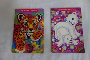 2 Lisa Frank My Sticker Collection Book Roary Hunter Full of Stickers - Picture 1 of 12