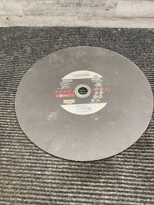 Sait 24050, 14X3/32X1 Stud King Specialty Chop Saw Wheel 4400 RPM, Made in USA - Image 1 of 4