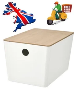 IKEA Kuggis box with lid Storage Box Organiser Free Delivery - Picture 1 of 11