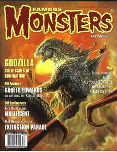 FAMOUS MONSTERS OF FILMLAND #274B JUL/AUG 2014 10.0 GEM MINT GODZILLA DOMINATION - Picture 1 of 2