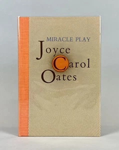 1974 1st ed, Miracle Play Joyce Carol Oats SIGNED & Numbered HC black theater - Picture 1 of 9