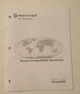 Notifier DEVICE COMPATIBILITY MANUALS 15378 REV AV - Bild 1 von 1