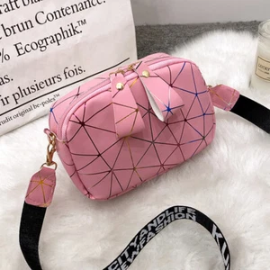 Girls Cosmetic Bag Women's Bag Printed Wide Shoulder Strap Small Messenger Bag - Picture 1 of 18