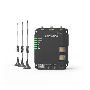 Router 4G LTE desbloqueado industrial LINOVISION soporte WiFi, tarjetas SIM dobles, RS485 - Imagen 1 de 7