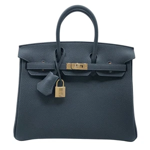 HERMES Birkin 25 W刻 Handbag Japan ookura - Picture 1 of 10