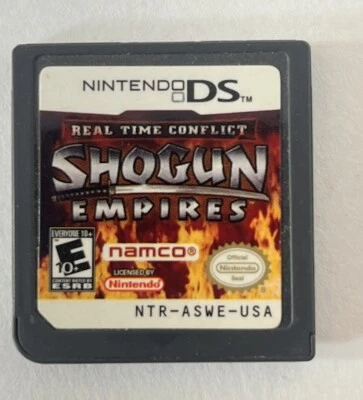 REAL TIME CONFLIT SHOGUN EMPIRES (NINTENDO DS, 2005) **SOMENTE JOGO!!** - Imagem 1 de 2