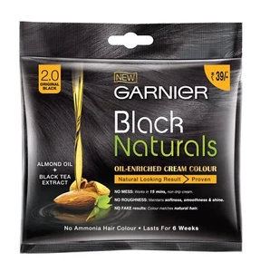 Garnier Black Naturals Hair Color, Shade 2, 20ml 20g (Pack of 8) - Picture 1 of 3