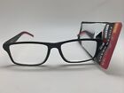 Y26 Ironman FOSTER GRANT Black & Red Reading Glasses  IM2000 BLK  2.75 READERS