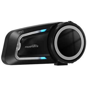 2000m 10 Riders FX7 Motorcycle Intercom Headset Bluetooth Helmet Communication - Picture 1 of 20