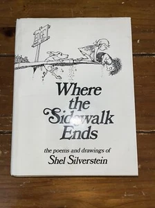 Vintag 1974 WHERE THE SIDEWALK ENDS Shel Silverstein - Picture 1 of 7