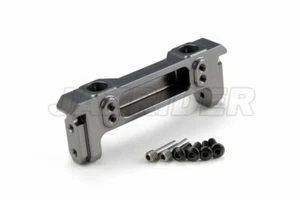 Jazrider Aluminum Front Bumper Mount (Gun Metal) For Element Enduro RC Truck - Picture 1 of 1