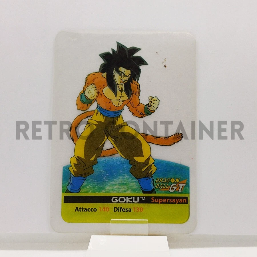 Edibas Lamincards DRAGON BALL GT SERIE SMERALDO - 37 Goku - Immagine 1 di 1