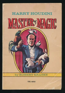 Harry Houdini Master Of Magic By Robert Kraske Vintage Paperback 1978 - Picture 1 of 3