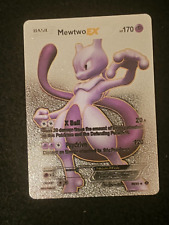 Mewtwo EX 98/99 Next Destinies Gold Foil FanArt Pokemon Card HP 170