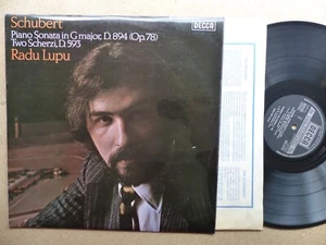 LP SCHUBERT Piano sonata in G major Radu LUPU DECCA SXL 6741 UK - Picture 1 of 2