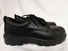 Apache Industrial Footwear, Black Leather Shoe Lace Up Size UK 7