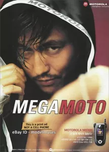 MOTOROLA Cell Phones Korea 1-Page Magazine PRINT AD 2004 JUNG WOO-SUNG - Picture 1 of 1