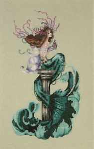 Gráfico de punto de cruz / patrón ~ perfume sirena #MD173 - Imagen 1 de 5