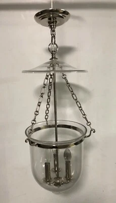 Hudson Valley Hampton 3 luces semi al ras en níquel pulido - 254-PN Foto 1 de 4