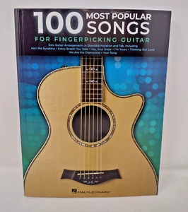 100 Most Popular Songs for Fingerpicking Guitar: Solo Guitar Arrangements PB - Picture 1 of 3