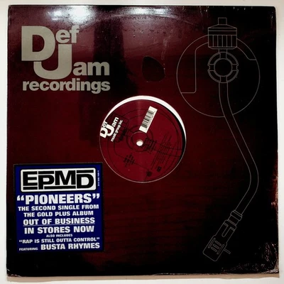 EPMD Pioneers 12" Sealed Def Jam 1999 Busta Rhymes Out of Business Promo - Image 1 of 3