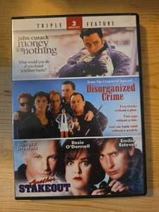 Money for Nothing/Disorganized Crime/Another Stakeout (DVD, 2011) - Foto 1 di 2