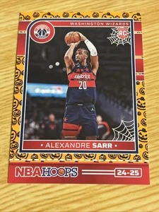 2025 Panini Haunted Hoops #232 Alexandre Sarr Orange Pumpkin - Bild 1 von 2