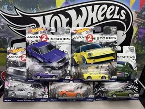 Hot Wheels Japan Historics 2 Rx-3 510 Fairlady Z Datsun Nissan Laurel 5er Set - Bild 1 von 1