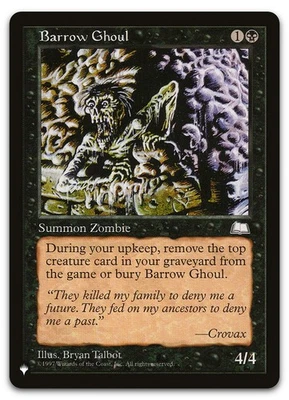 Barrow Ghoul (LP) List Reprints LIST LIST Magic MTG - Image 1 of 2