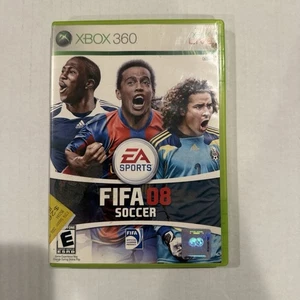 Komplett! EA Sports FIFA 08 SOCCER XBOX 360 VIDEOSPIEL mit Handbuch & Hülle lizenziert - Bild 1 von 3