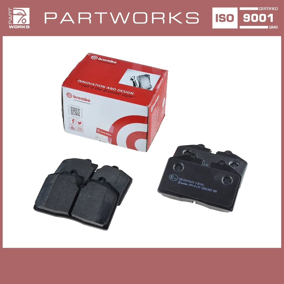 Bremsbeläge für PORSCHE 911 turbo 930 964 993 944 968 928 VORNE/HINTEN BREMBO - Изображение 1 из 4