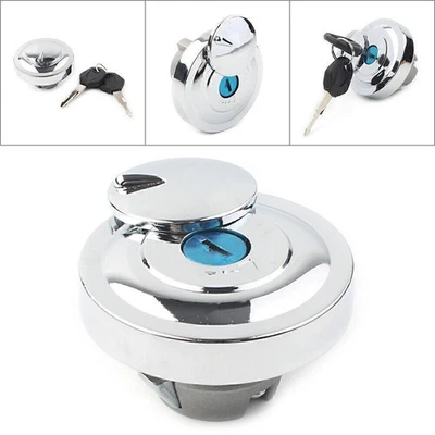 Fuel Gas Tank Cap Keys For Yamaha Road Star XV1600 XV1700 Silverado 1999-2014 13 - Image 1 of 4