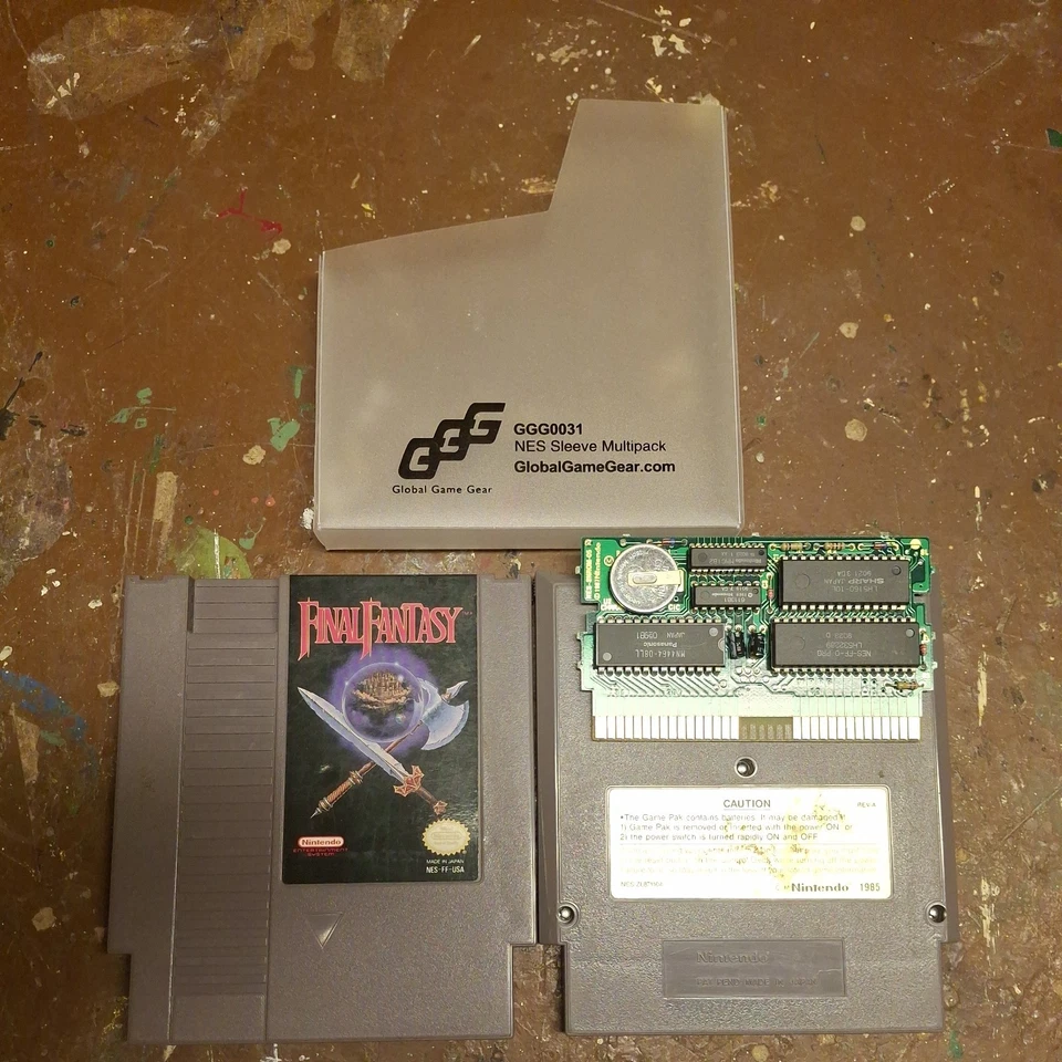 final fantasy - nes - authentic and tested - cartridge only - Image 1 of 1
