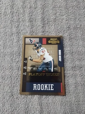 jason babin 2004 contenders rookie playoff texans w. michigan #138 12/50 - Imagem 1 de 2