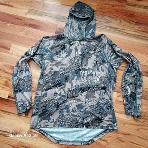 Sitka Lightweight Pullover Camo Hoodie Size XXL - Picture 1 of 7