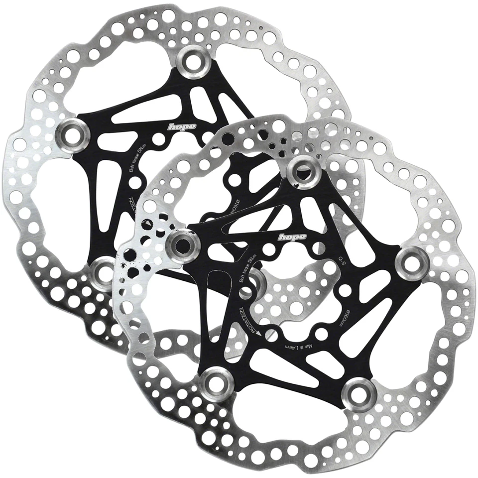 Hope Floating Disc Rotor 160mm Black