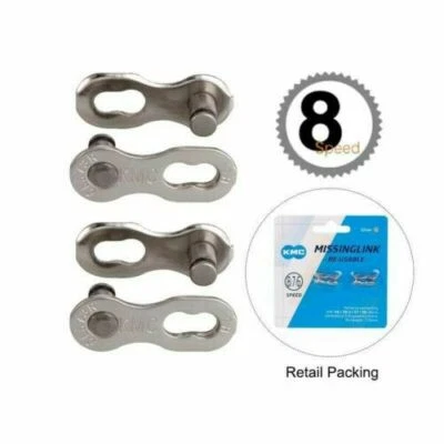 KMC MissingLink 7.3mm Bicycle Chain Master Link For 5 6 7 8-Speed 7.3mm Chains - Image 1 of 4
