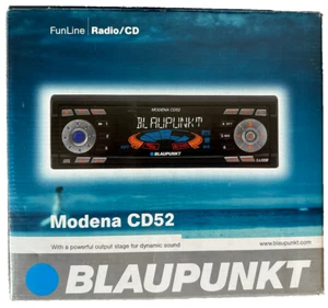 Autoradio Blaupunkt Modena CD 52 - 4x45W - Frontalino estraibile - Nuovo - Foto 1 di 12