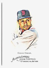 2008 Topps Allen & Ginter Coco Crisp Boston Red Sox #333