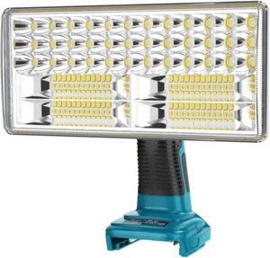 40W 4200LM LED Work Light Torch Lamp For Makita 18V Li-ion Battery BL1430 BL1440 - Picture 1 of 9