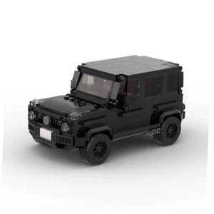 408PCS MOC Speed Champions Racing Car Sports Model Garage Sets Building Black - Picture 1 of 7