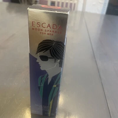 Escada Moon Sparkle 男士 1.7 盎司/50 毫升淡香水喷雾全新带盒 — 第 1/2 张图片