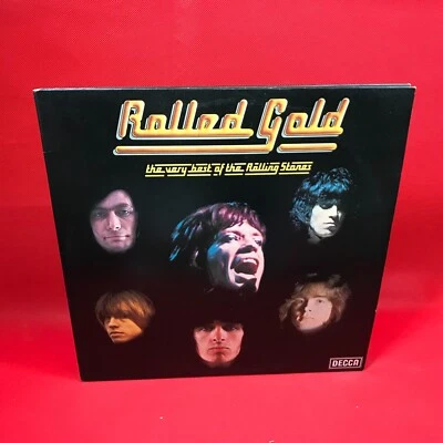 ROLLING STONES Rolled Gold Very Best Of 1976 UK DOUBLE VINYL LP greatest Hits - Image 1 of 4