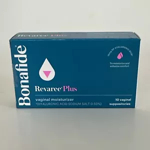 Bonafide Revaree Vaginal Moisturizer 10 Vaginal Suppositories Exp 8/2027 - Picture 1 of 6