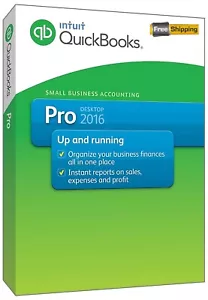 Quick Books Desktop Pro 2016 | DVD | Lifetime | Only For Windows PC - Picture 1 of 1