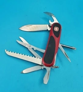 Wenger EvoGrip 18 Black & Red Swiss Army Knife Multi Tool! - Picture 1 of 8