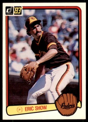 1983 Donruss. Eric Show Rookie . San Diego Padres #439 - Image 1 of 2