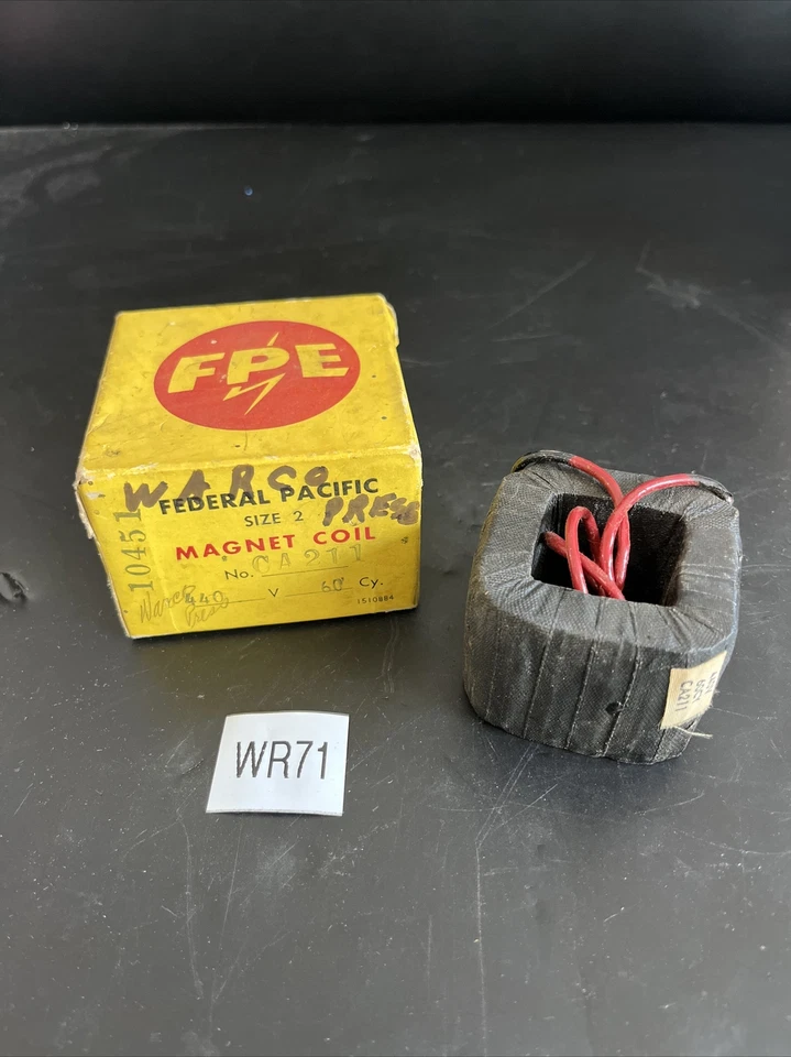 NUEVO EN CAJA BOBINA FEDERAL PACIFIC CA211M 440V, 60CY + ¡Garantía! Foto 1 de 4