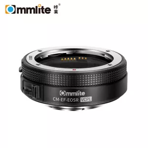 Commlite CM-EF-EOS R VCPL Auto Focus Lens Adapter Canon EF EF-S to EOS R R5 R6 - Picture 1 of 7