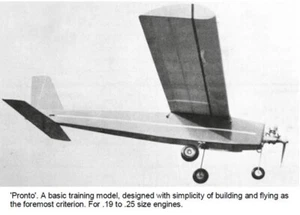 Mini Pronto / David Boddington RC model Aircraft~ Laser-cut Balsa Wing RIB SET - Picture 1 of 3